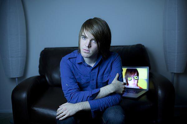 "All I want to do is connect with my audience," YouTube star Shane Dawson said. Dawson, who has produced more than 300 YouTube videos of Shane Dawson TV, says his goal remains to take his audience members away from all their problems for at least five minutes. He is photographed at his apartment.