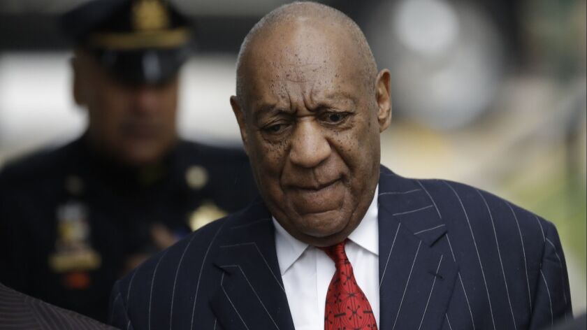 Bill Cosby arrives for a pretrial hearing in his sexual assault case, Thursday, March 29, 2018, at the Montgomery County Courthouse in Norristown, Pa. (AP Photo/Matt Slocum)