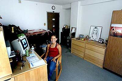 Angelica Ramos' room before the tranformation.