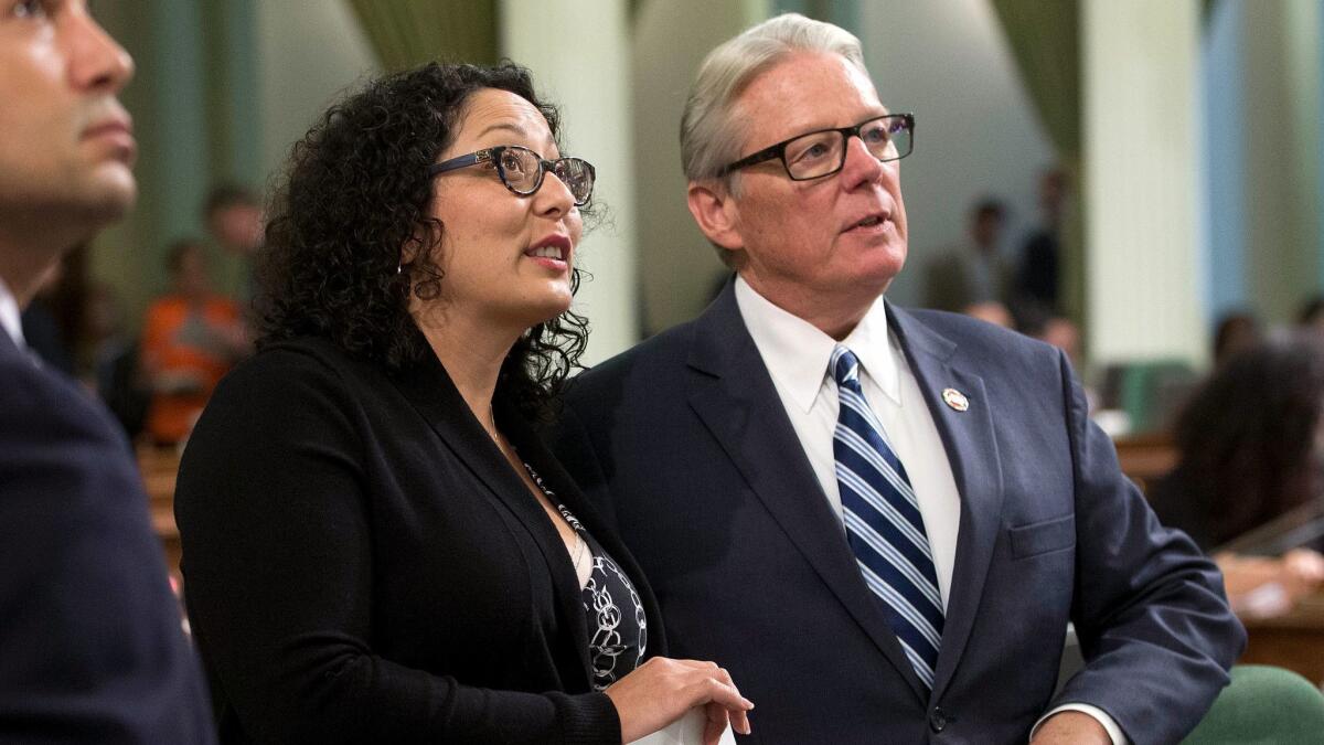 Assemblywoman Cristina Garcia (D-Bell Gardens) says she was groped by a lobbyist.