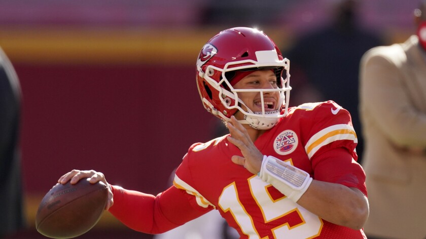 Kansas City Chiefs quarterback Patrick Mahomes.
