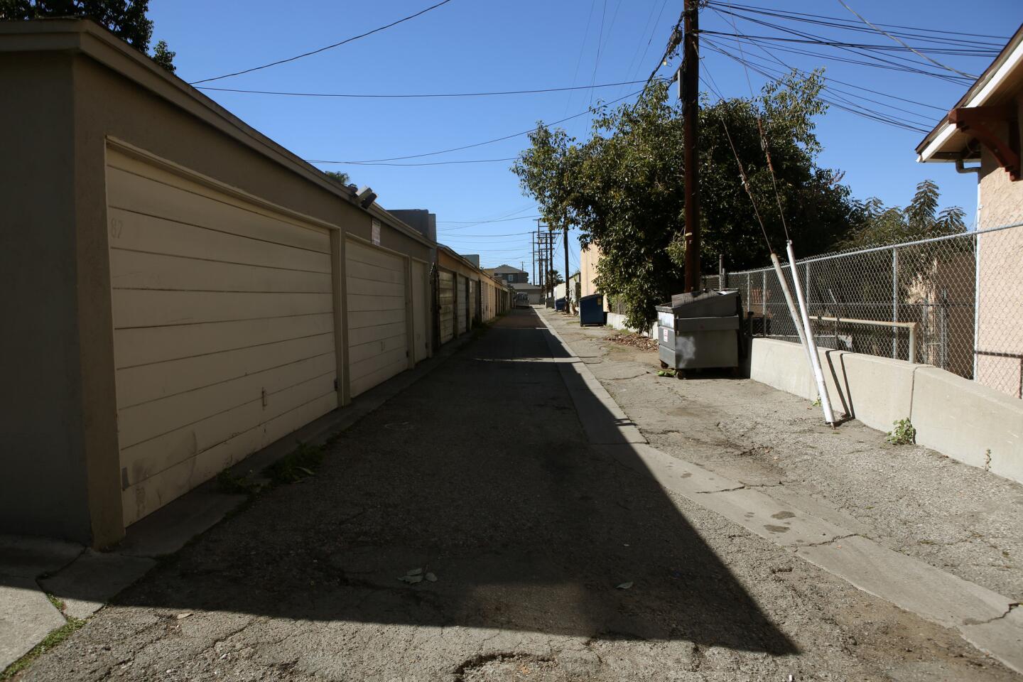 Alley off 10th Avenue