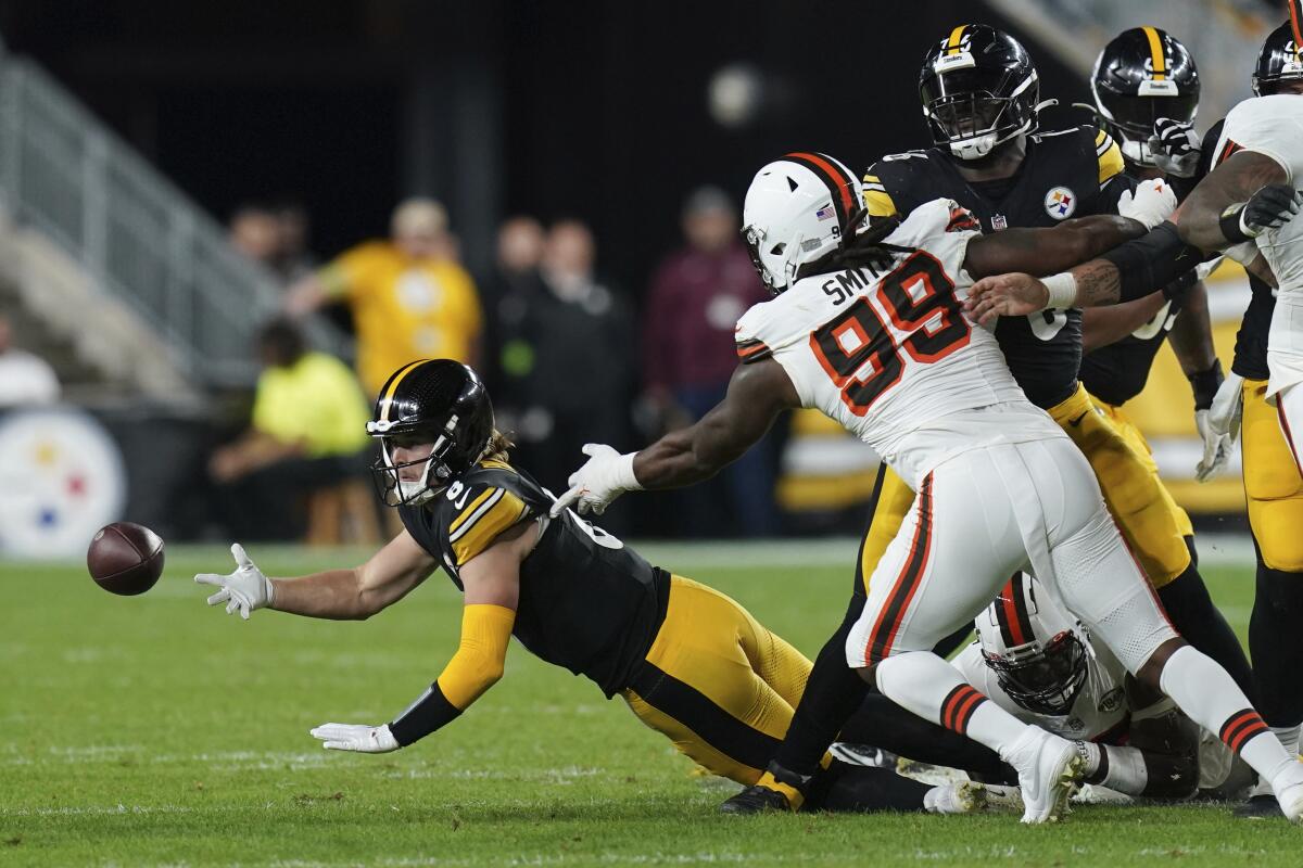 What time is the Cleveland Browns vs. Pittsburgh Steelers game