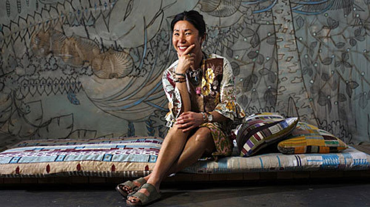 CHRISTINA KIM: The designer says her imagination is spurred by the discipline of working with finite resources.