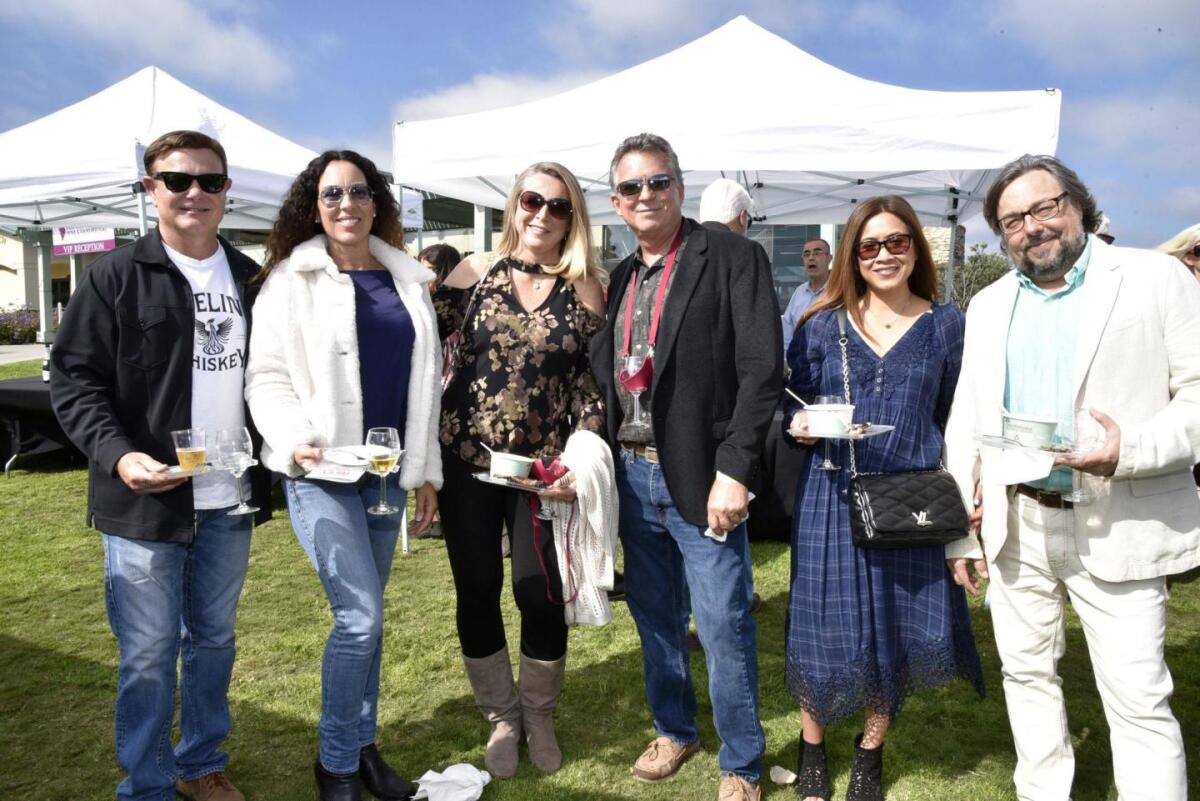 Participants at the 2019 Encinitas Rotary Wine & Food Festival