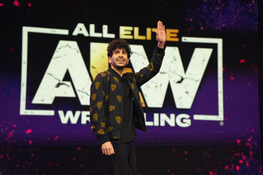 Tony Khan owns AEW, the No. 2 wrestling promotion in the world.