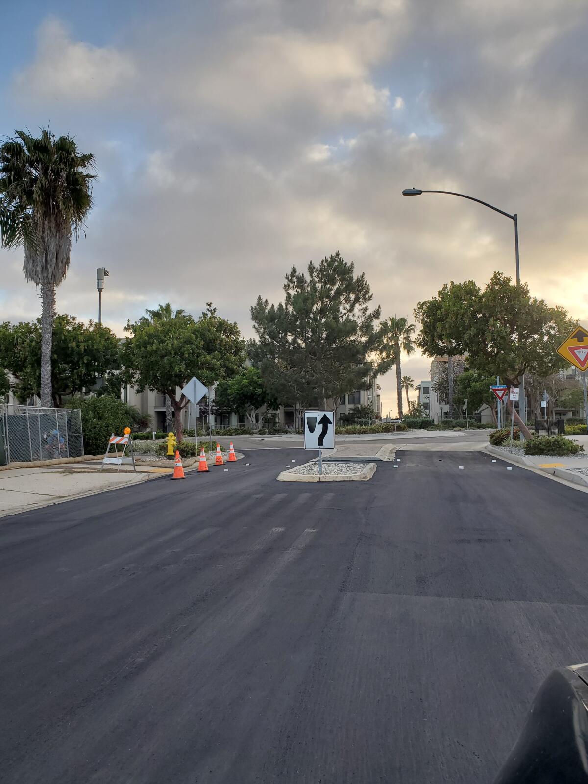 Several streets in Bird Rock recently were resurfaced.