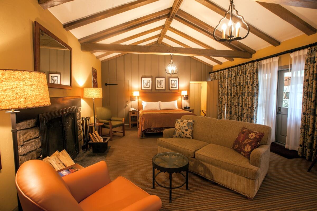 renovations at the Ahwahnee Lodge cottages