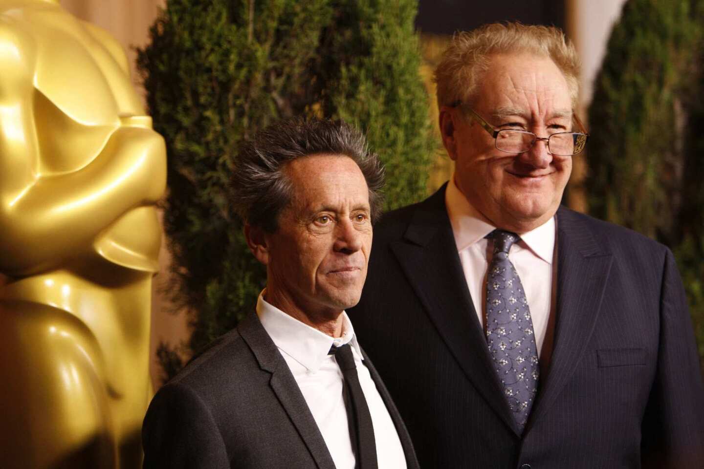 Brian Grazer, left, one of the producers of The 84th Academy Awards.