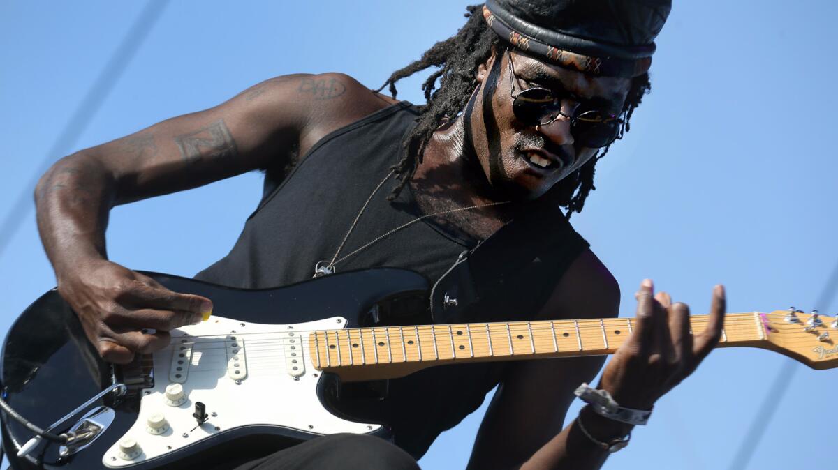 Devonte Hynes, above, at Coachella in 2014, has a new album out in "Freetown Sound."