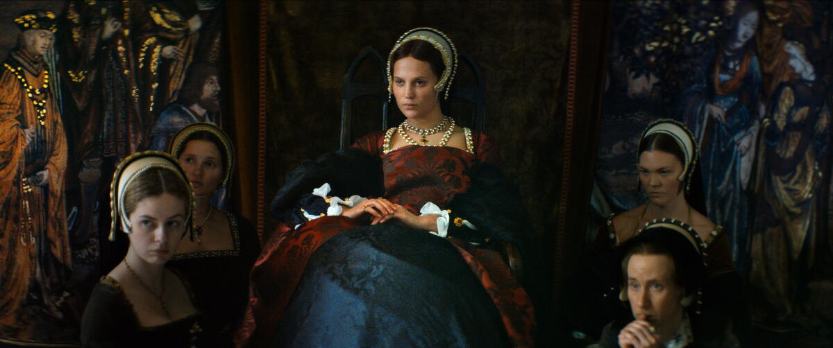 women in period costume