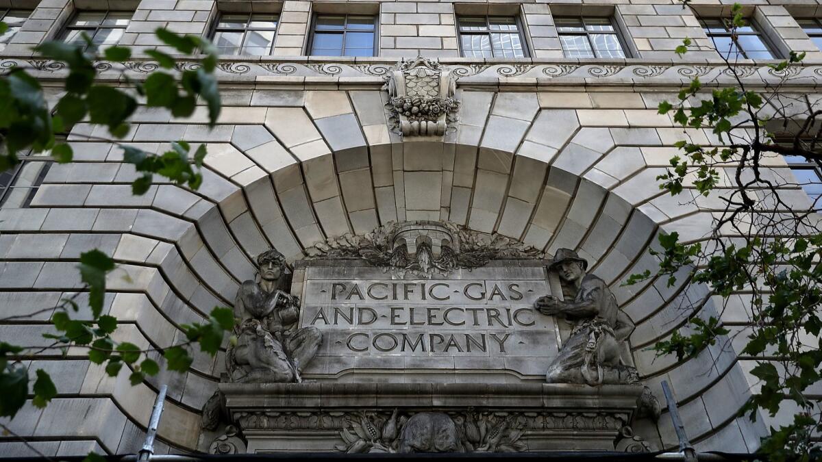 PG&E headquarters in San Francisco
