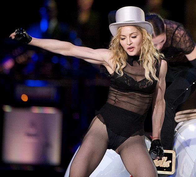 Could those arms get any scarier? Madonna celebrates her 51st birthday today. Seriously, those arms are nightmare-inducing. Move over Freddy Krueger.
