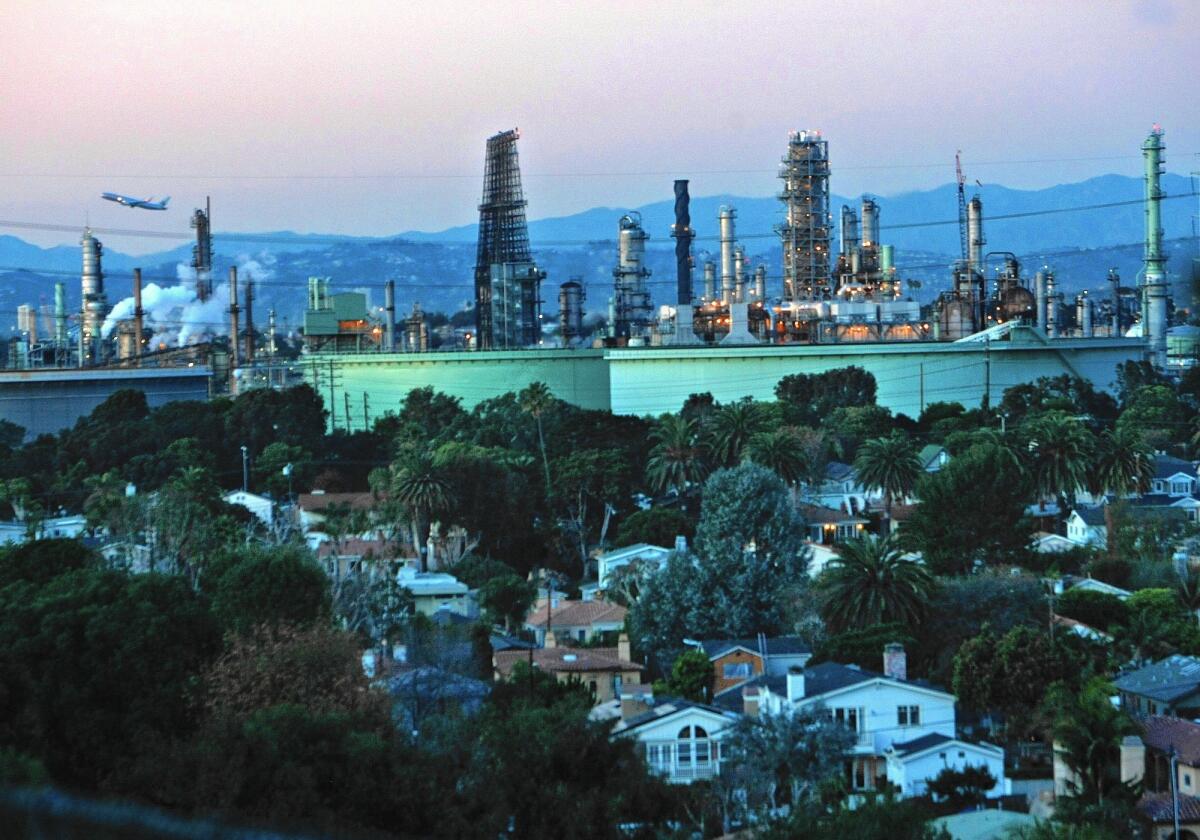 The South Coast Air Quality Management District voted last month in favor of an industry-backed plan to cut pollutants from refineries and other major sources.