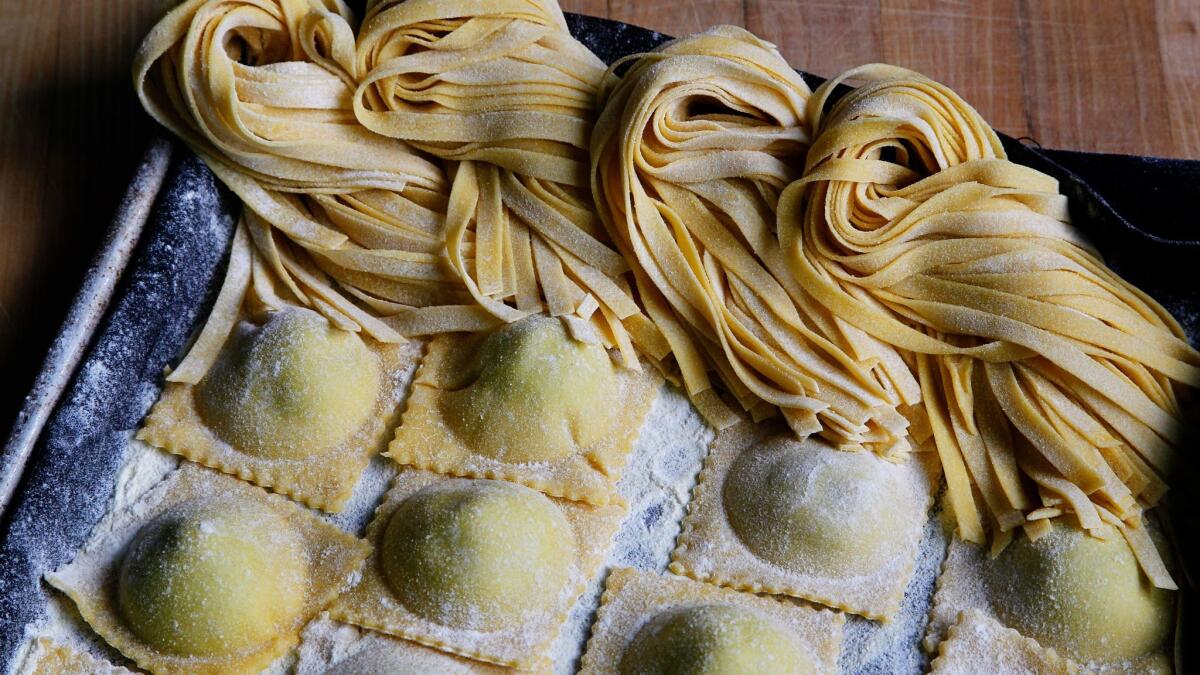 Chef Jeremy Oursland's Basic Pasta Recipe can be used to make fettuccini, ravioli and other varieties of pasta.