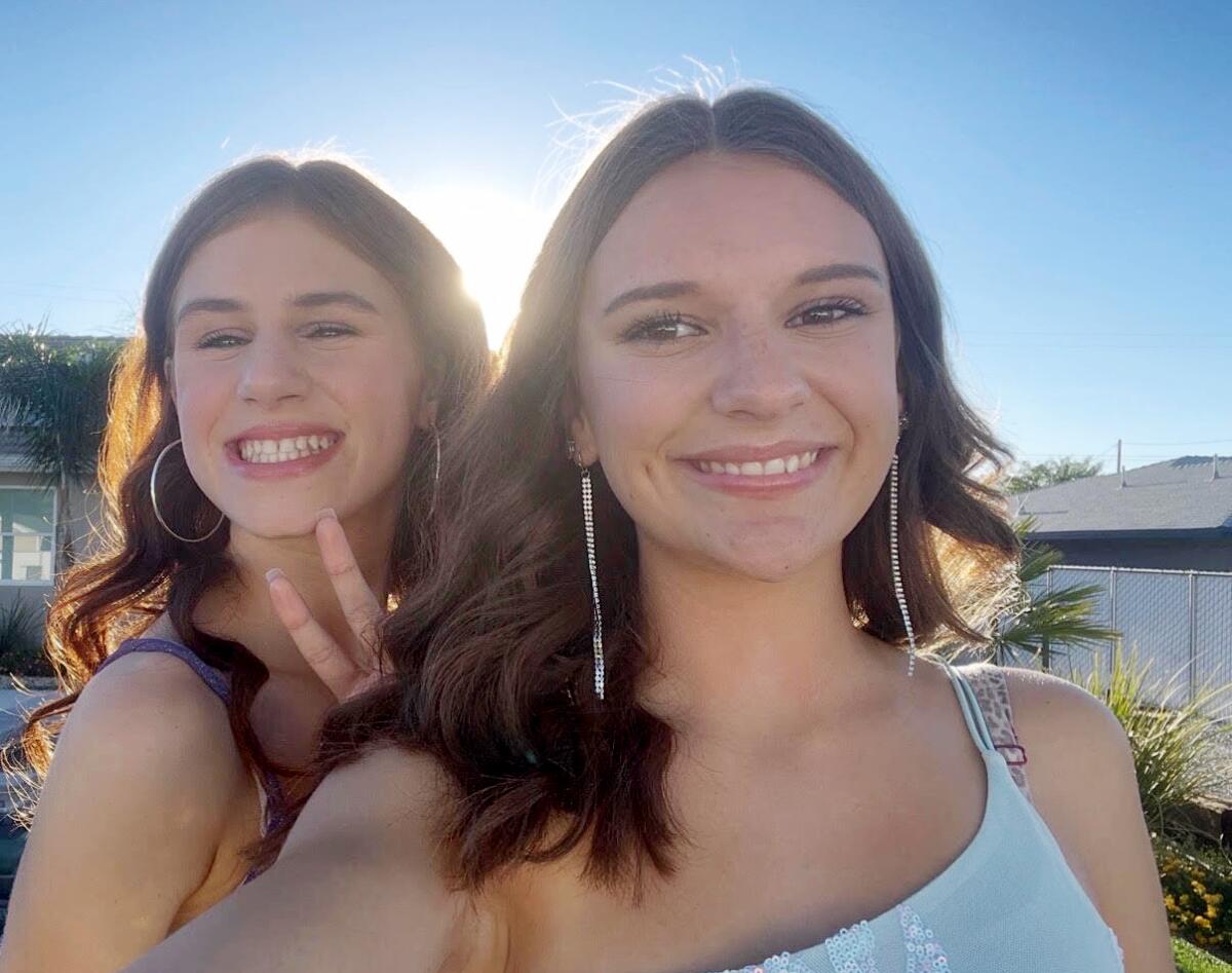 Family outraged after two speeding muscle cars kill teen girls on SoCal street - Los Angeles Times