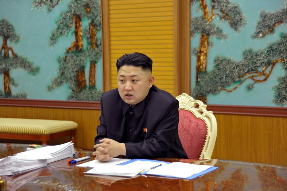 North Korean leader Kim Jong Un attends a consultative meeting with officials in the fields of state security and foreign affairs at an undisclosed location. North Korea's recent nuclear test has again shaken regional stability and undermines China's national interests.