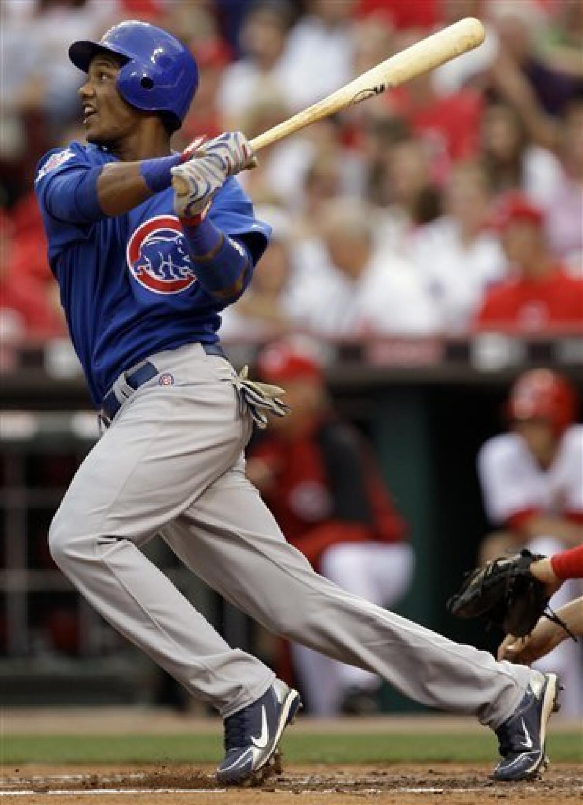 Chicago Cubs Shawon Dunston (12) in action during a game from his