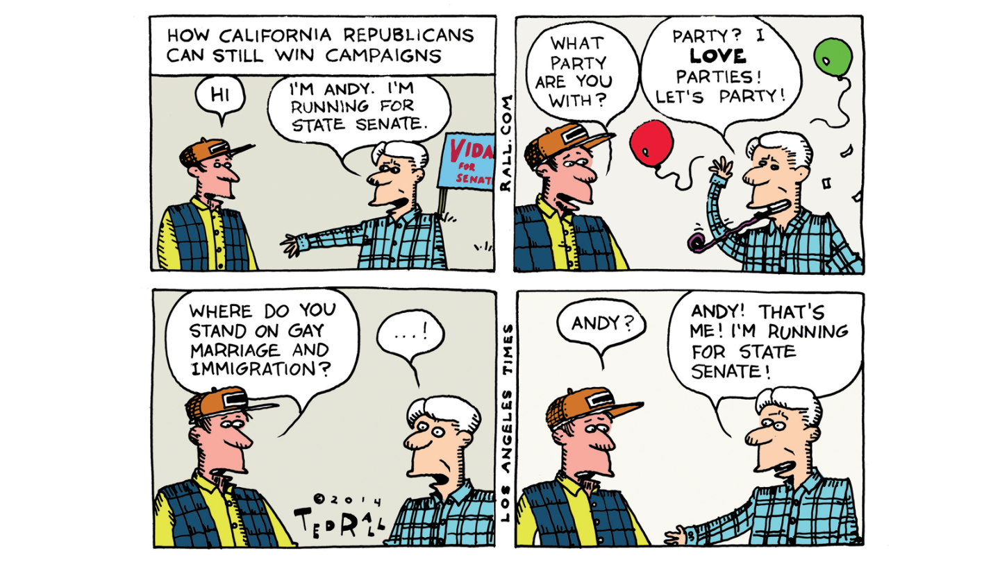 On tricks California Republicans can use to win campaigns