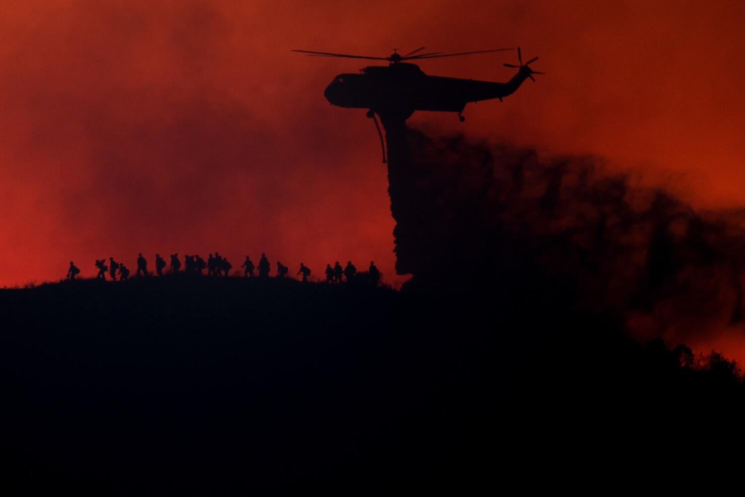 Containment grows on Sandy fire, others across Southern California