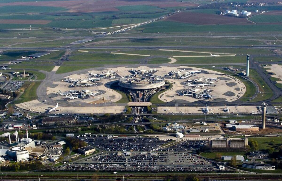 CDG Airport's many terminals.