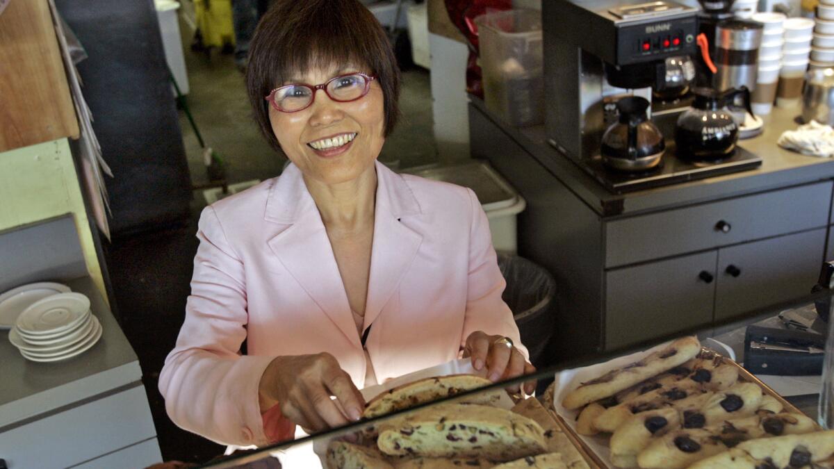 Baker Sumi Chang has sold both of her Euro Pane bakeries in Pasadena.