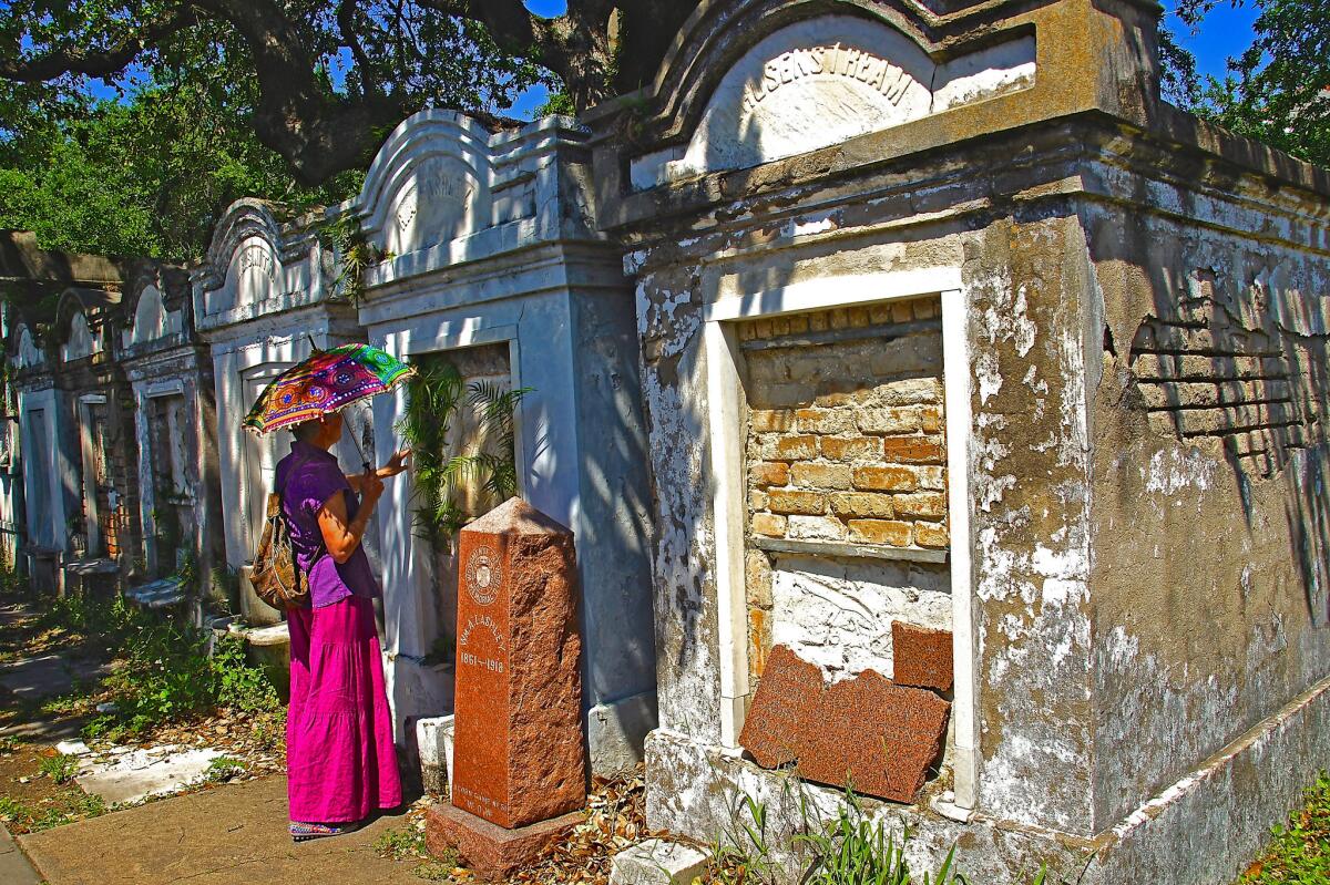 Lafayette Cemetery No. 1 opened in 1833 as New Orleans' first cemetery laid out on a grid. It has 1,100 tombs, and is still used for burials. Read more.