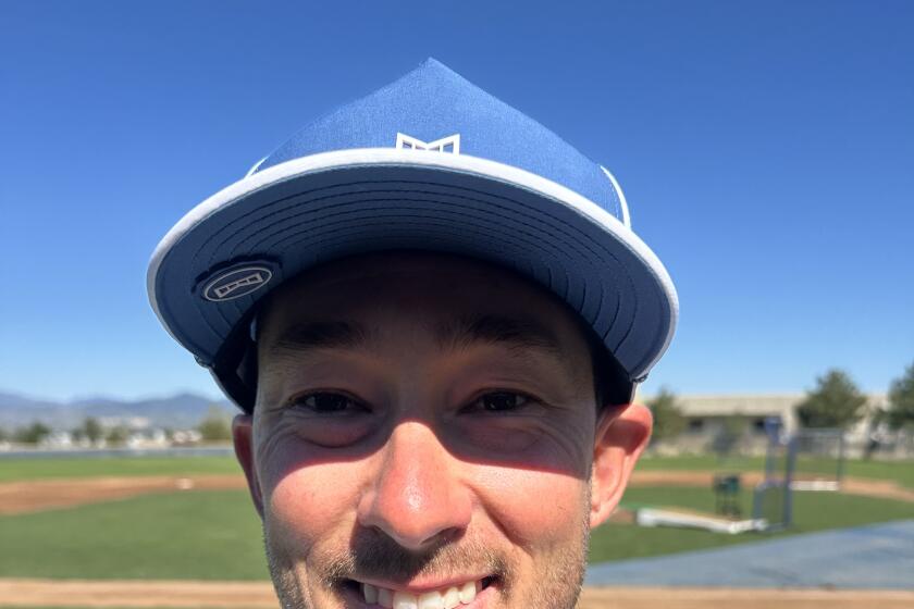 West Ranch coach Trevor Brown is a former major leaguer who graduated from rival Hart High.