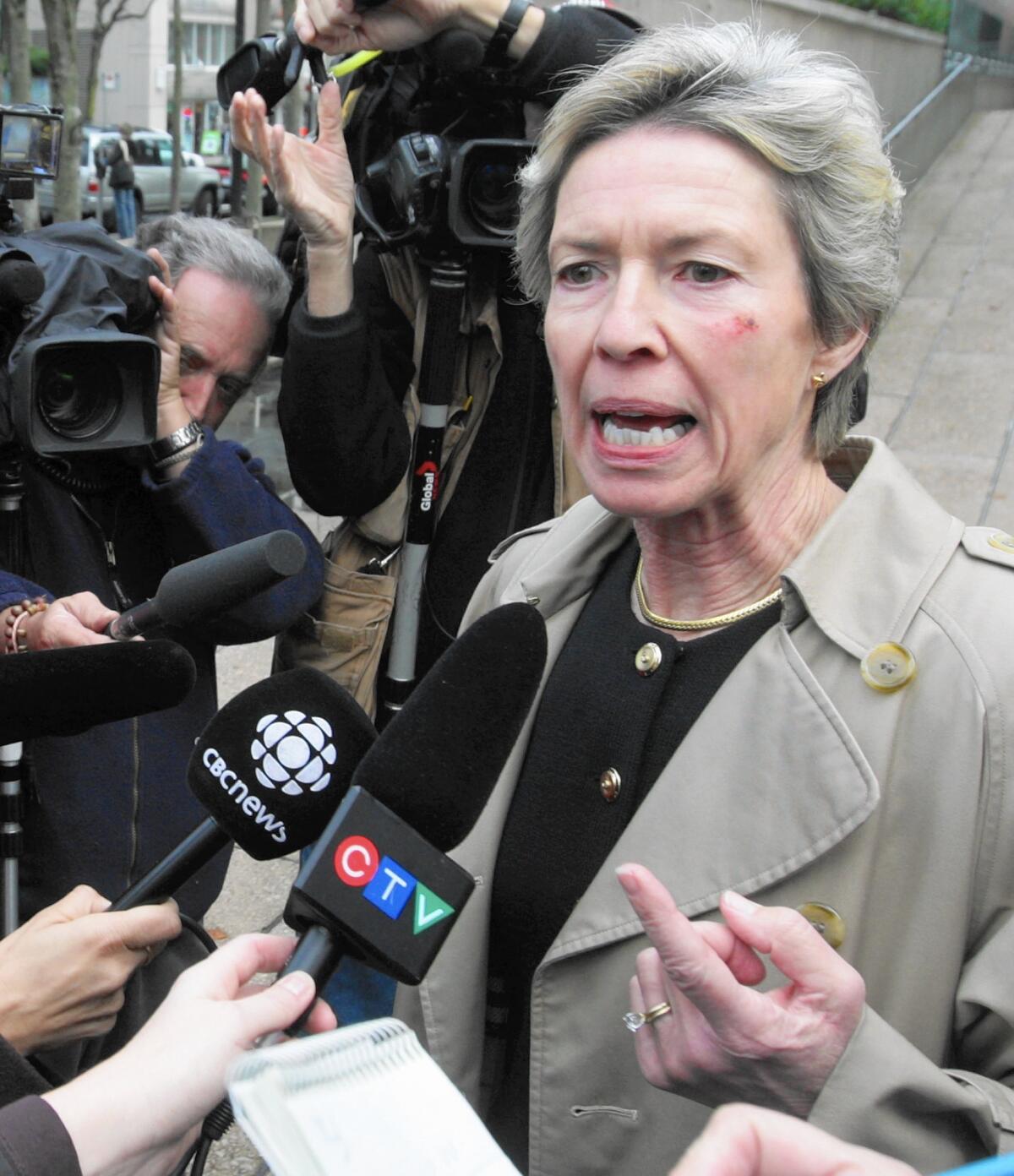 Deedee Corradini, shown in 2009, was mayor of Salt Lake City from 1992 to 2000. She was part of the effort to bring the Winter Olympics to Utah in 2002.