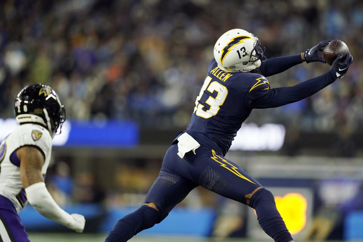 ChargersRavens takeaways How Keenan Allen continues to shine Los
