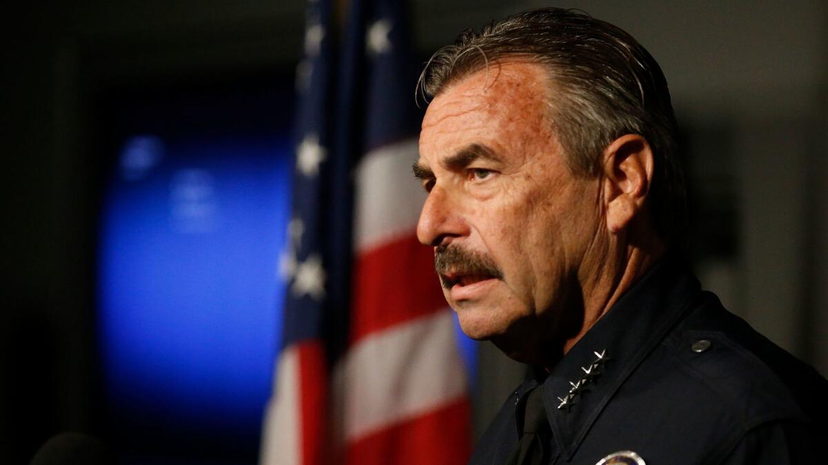 Los Angeles Police Chief Charlie Beck said Monday that he did not intend to change the LAPD's approach to immigration enforcement, despite pledges by President-elect Donald Trump to toughen federal immigration laws and increase deportations.