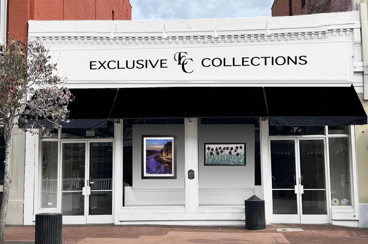 The new Exclusive Collections Gallery in the Gaslamp.
