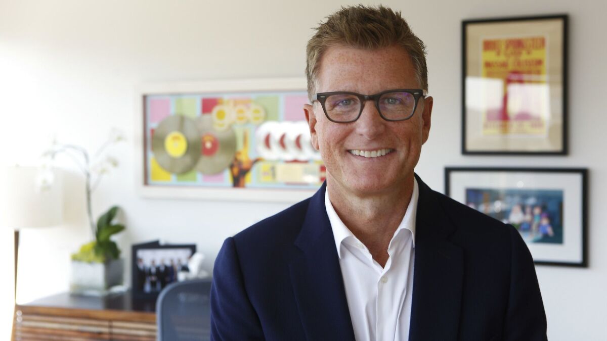 Kevin Reilly, president of TNT & TBS and now chief creative officer for a planned WarnerMedia streaming service, in his Burbank office in 2016.