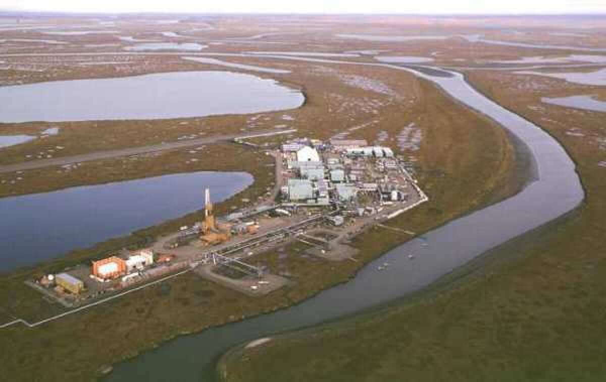 The Alpine oil development is one of the early production facilities on the National Petroleum Reserve-Alaska.