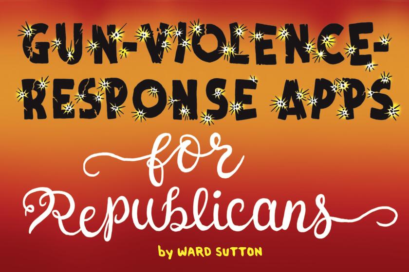 Gun-violence-response apps for Republicans, by Ward Sutton
