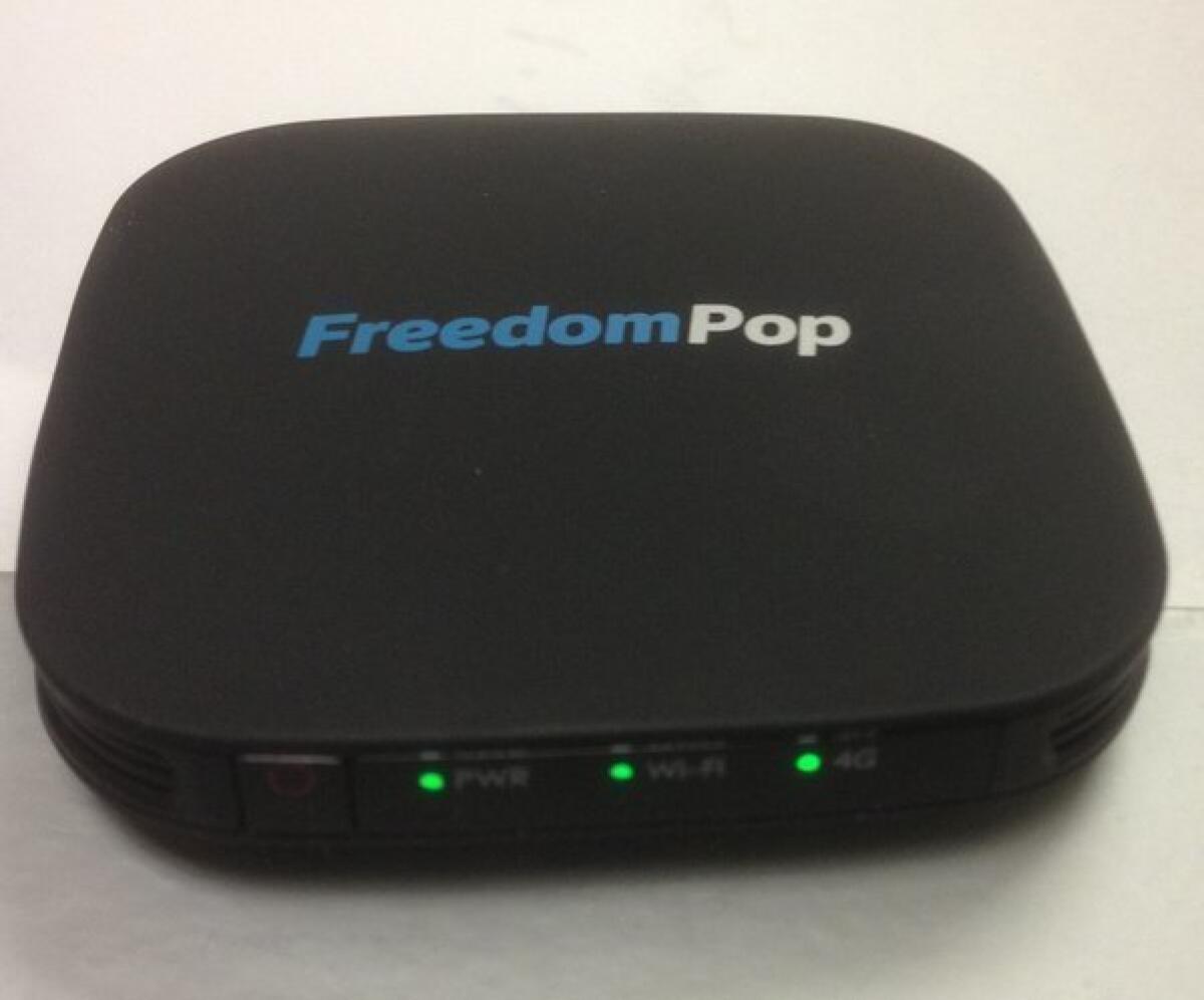 This "photon" costs $89 from FreedomPop and comes with half a gigabyte of Wi-Fi and 4G connectivity.