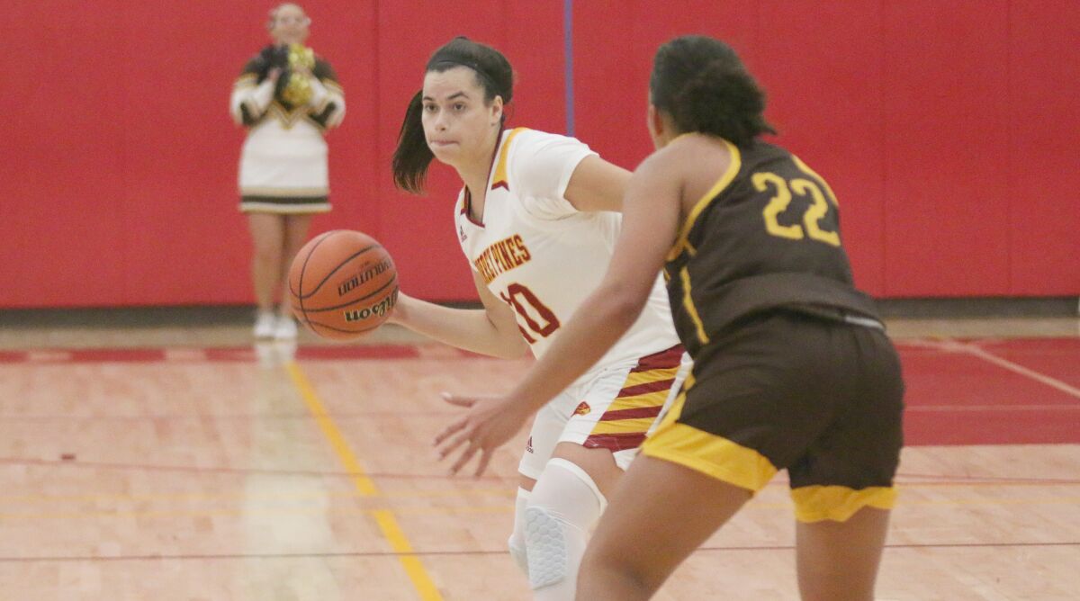 Beryl Dannis is one of Torrey Pines four senior co-captains.