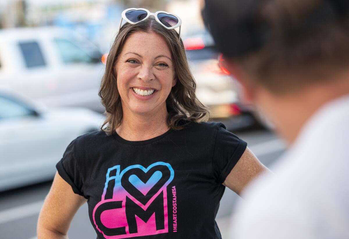 Erin Huffstutter, founder of "I Heart Costa Mesa"