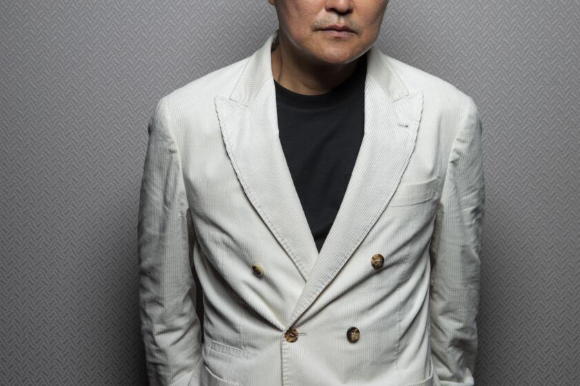 TORONTO, ONT., CAN -- SEPTEMBER 07, 2019-- Actor Song Kang Ho, from the film "Parasite," photographed in the L.A. Times Photo Studio at the Toronto International Film Festival, in Toronto, Ont., Canada on September 07, 2019. (Jay L. Clendenin / Los Angeles Times)