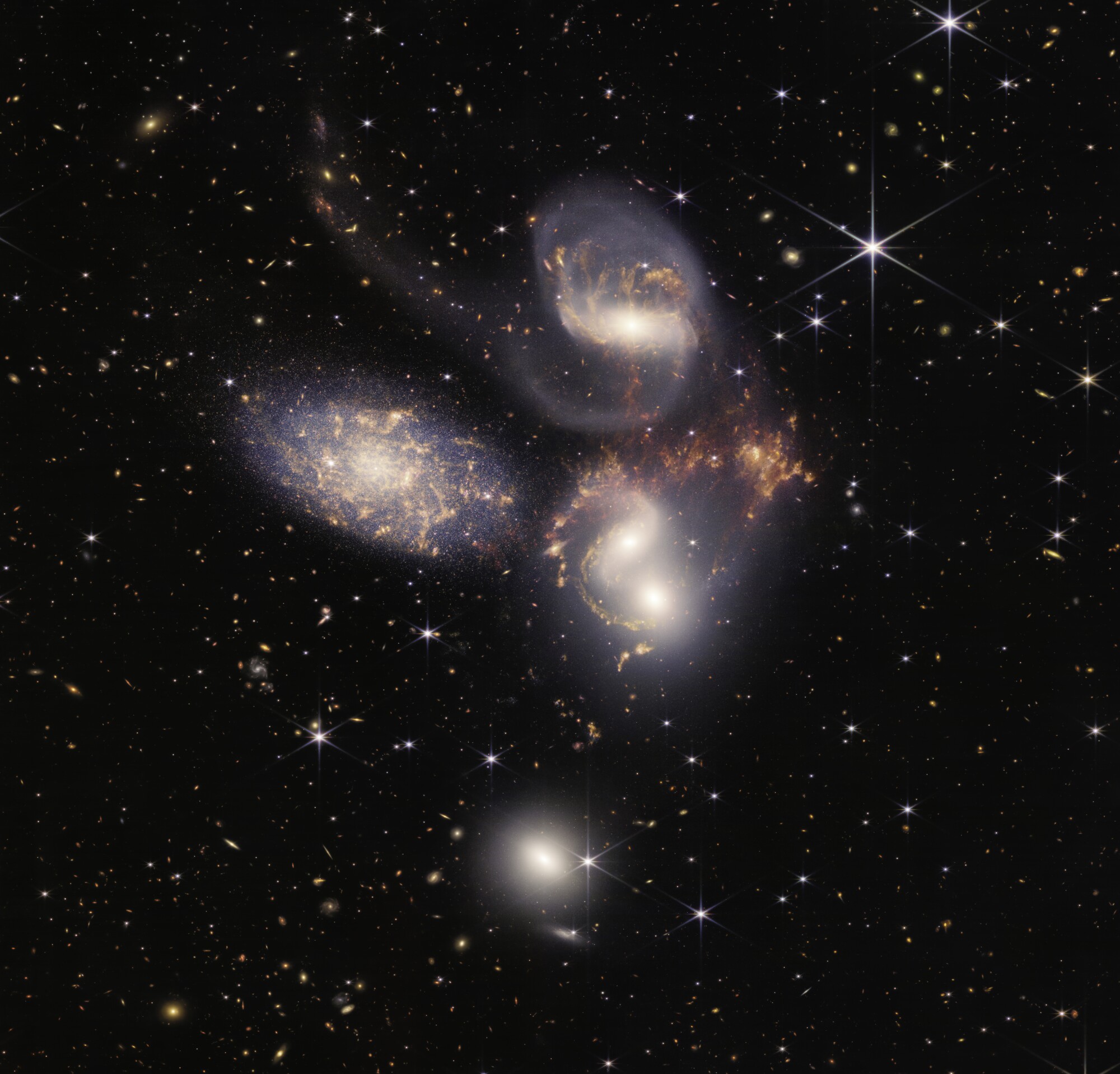 An enormous mosaic of Stephan’s Quintet