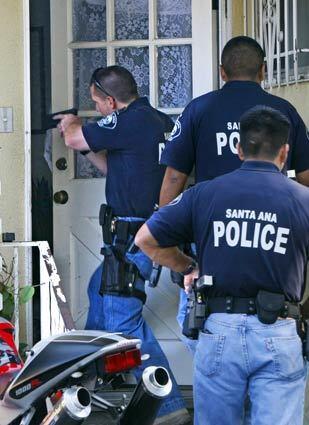 Gang crackdown in Santa Ana