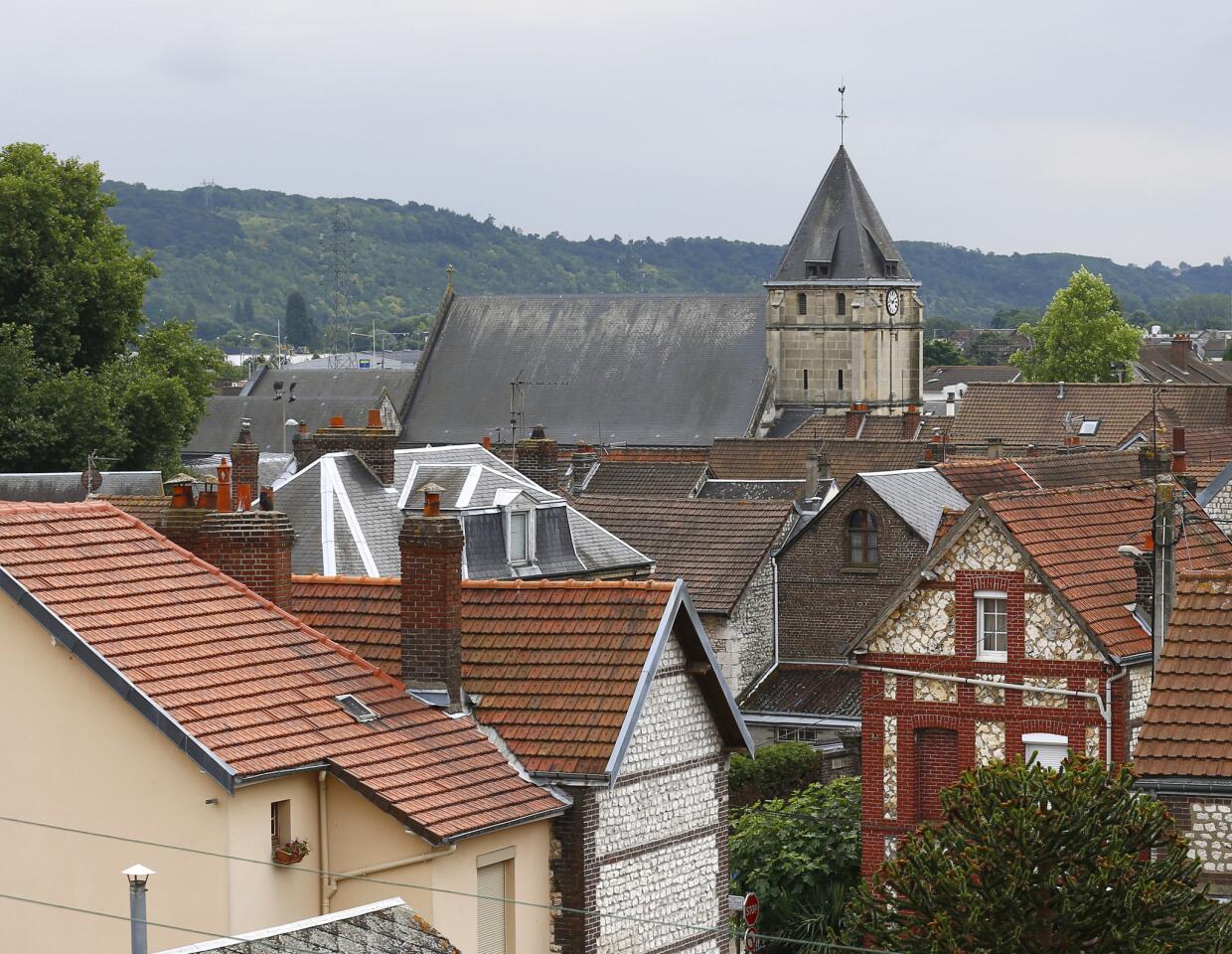 Attackers with knives kill priest in northern France