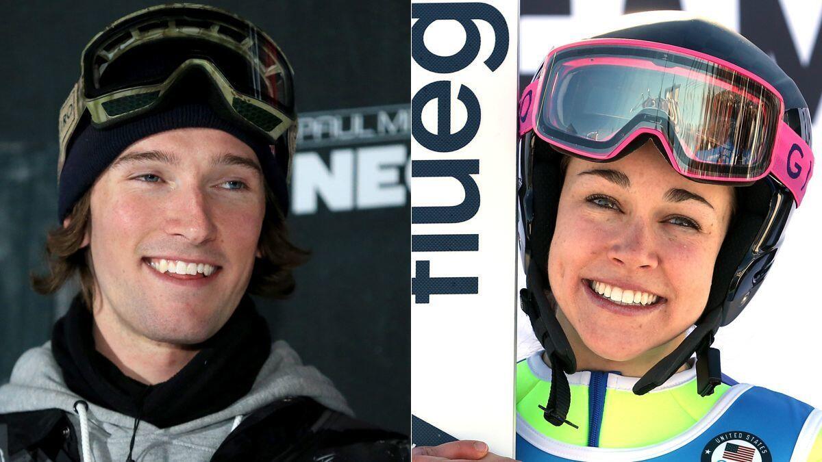 Freestyle skier Torin Yater-Wallace, left, and ski jumper Sarah Hendrickson didn't medal at the 2014 Games because of serious injuries.