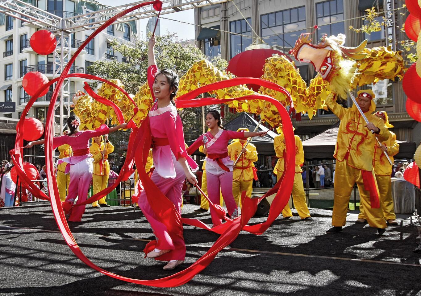 Photo Gallery: Lunar New Year celebration at Americana at Brand