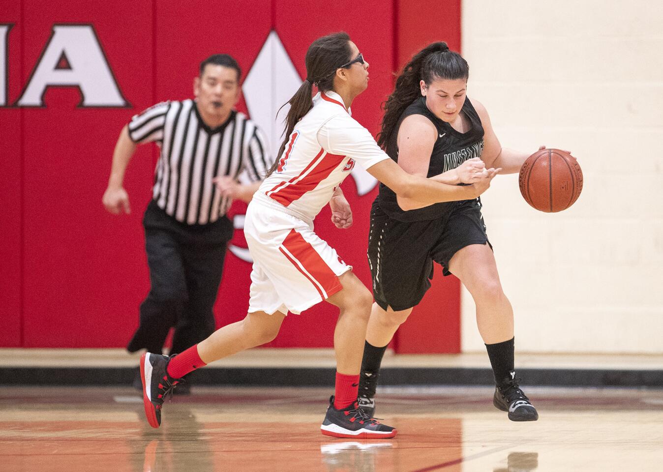 Photo Gallery: Costa Mesa vs. Santa Ana in girls' basketball