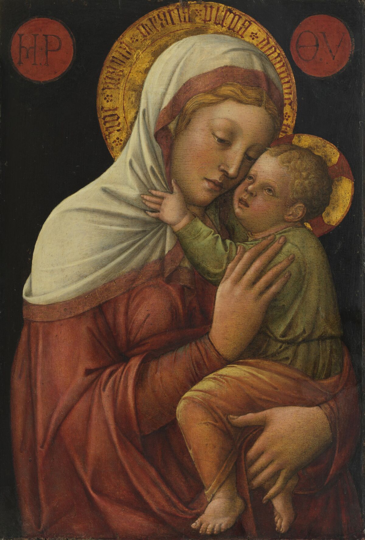 Jacopo Bellini, "Madonna and Child," 1450s, tempera and oil on panel