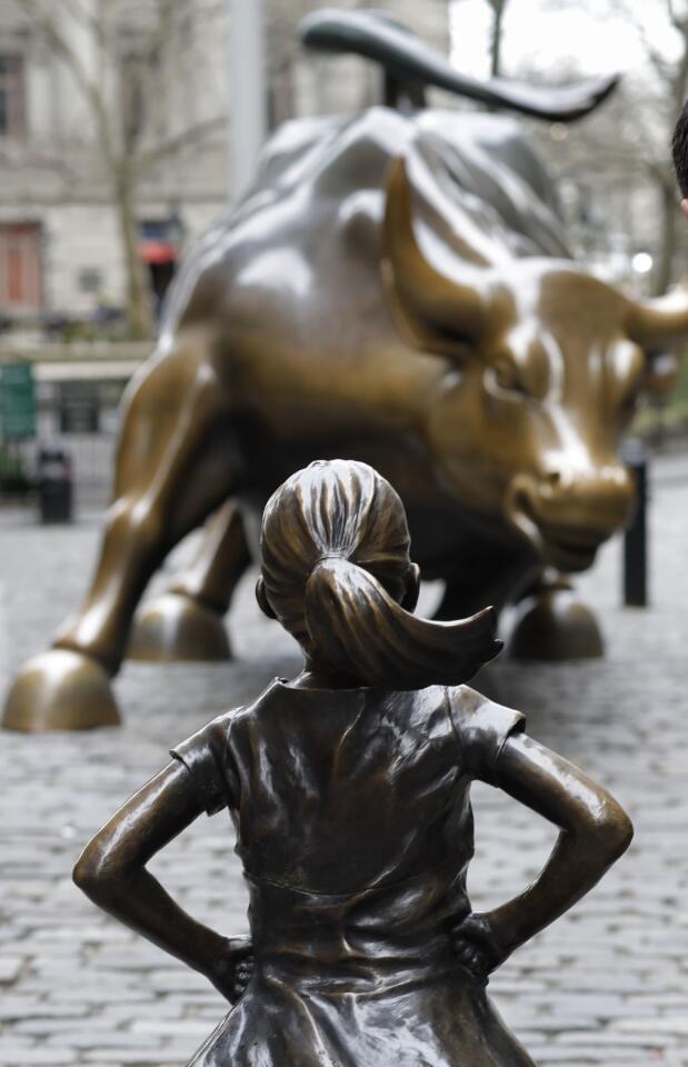 Wall Street's Fearless Girl statue