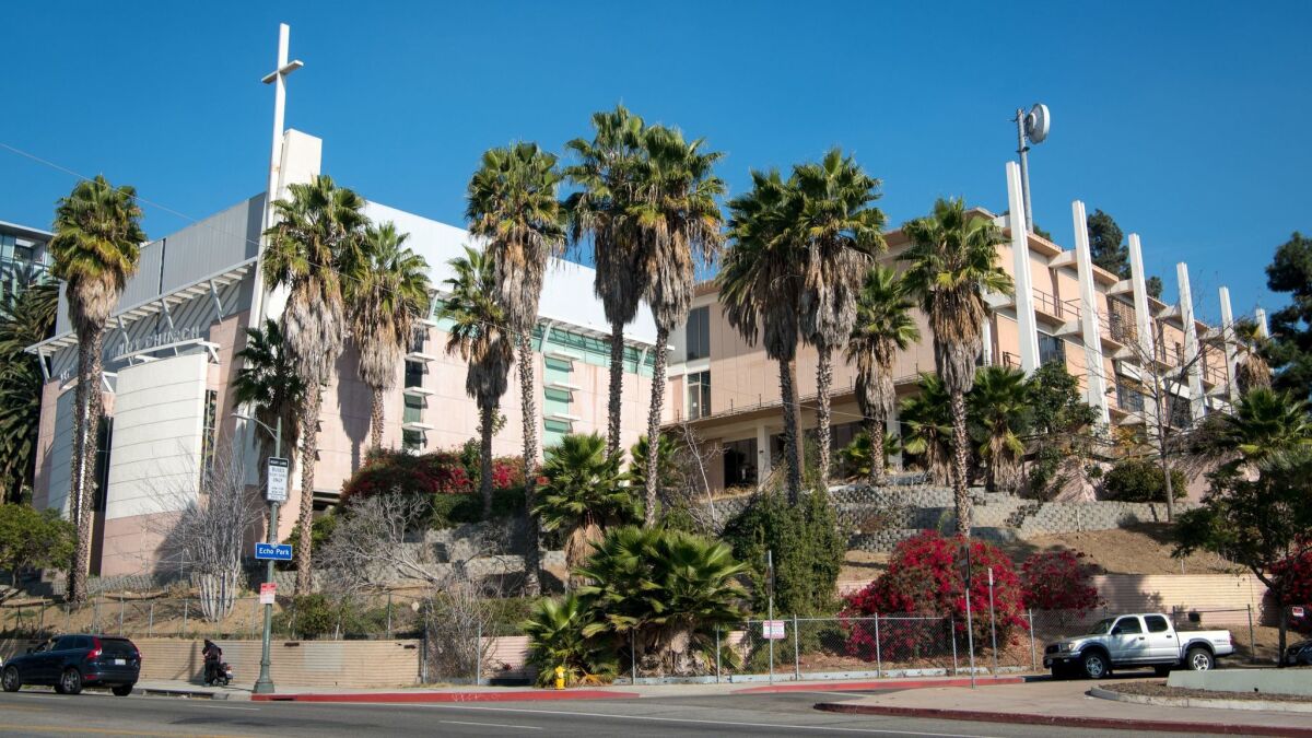 The former headquarters of the Los Angeles Metropolitan Water District on Sunset Boulevard.