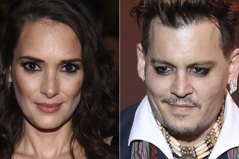 Winona Ryder and Johnny Depp