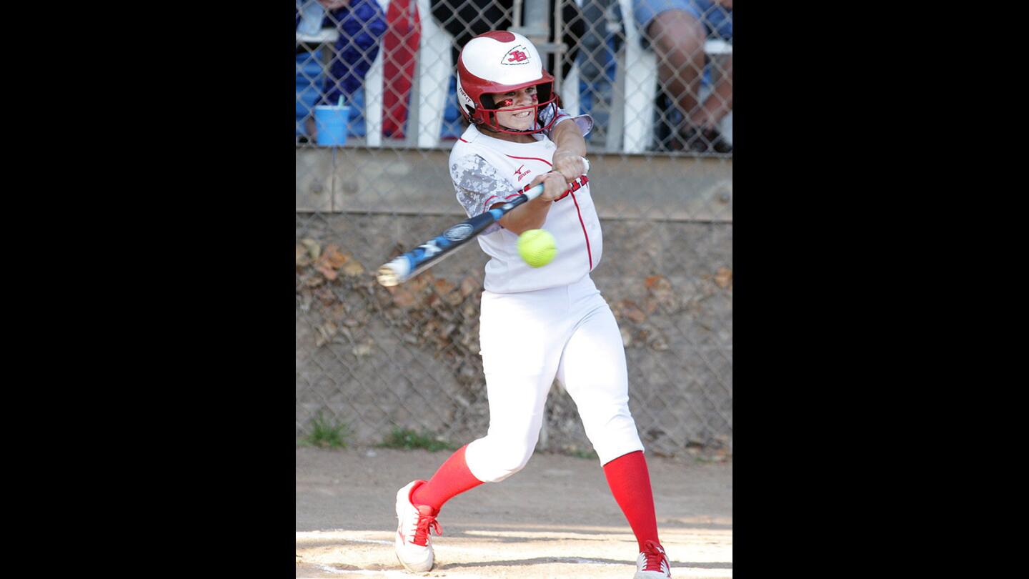 Photo Gallery: Rival softball, Burroughs vs. Burbank